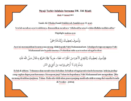 Ngaji Tafsir #2