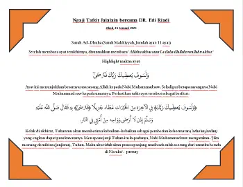Ngaji Tafsir #2